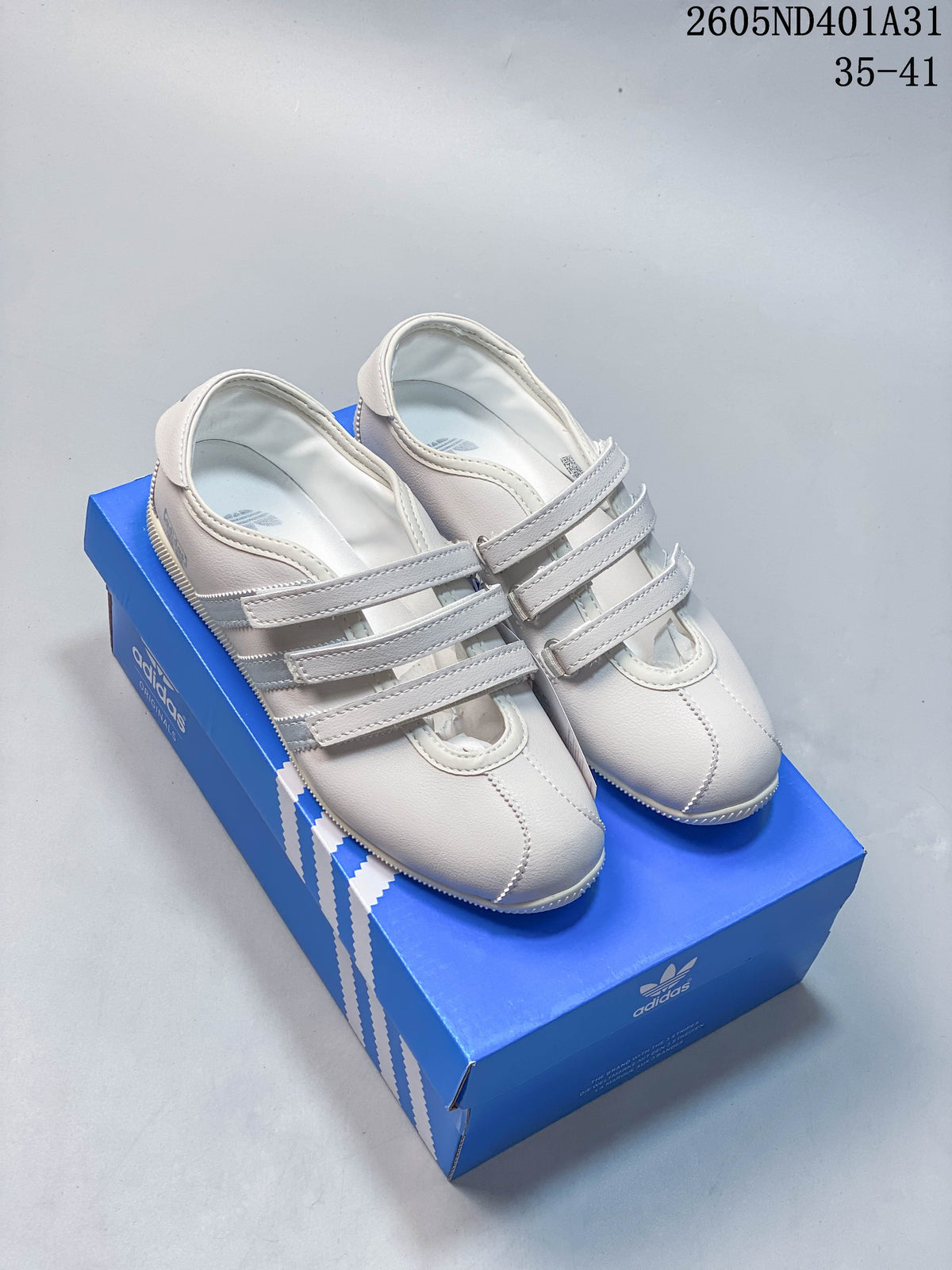 Adidas Samba Vegan OG Low-Top Sneakers, White and Silver