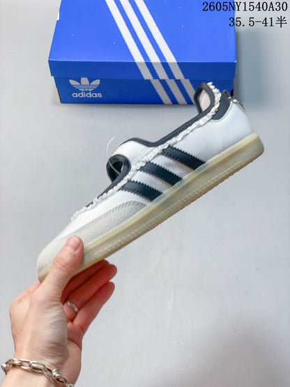 Adidas Samba Jane Mary Jane Sneakers White Black KH6231