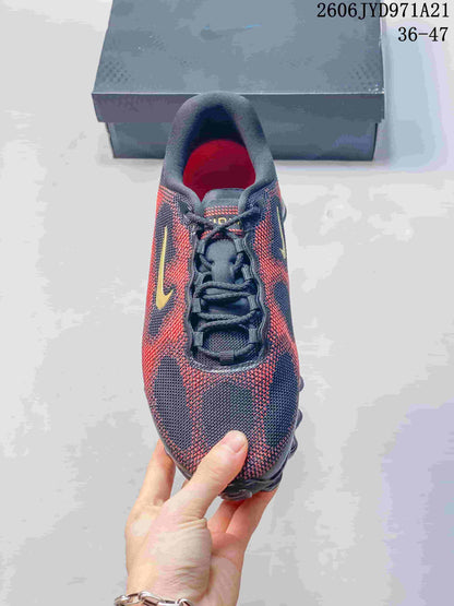 Nike Air Liquid Max Running Shoes Red and Black