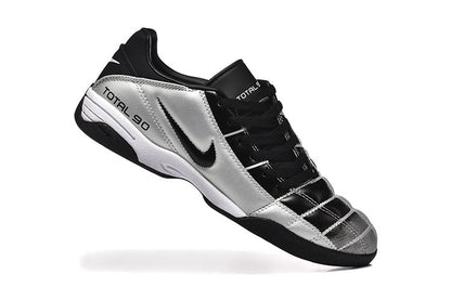 Nike Total 90 Indoor Soccer Shoes Black Silver