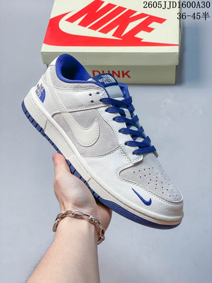 Nike SB Dunk Low White Multicolor Low-Top Sneakers