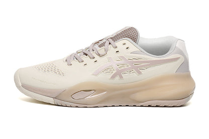 ASICS GEL-RESOLUTION Tennis Shoes Cream Pink