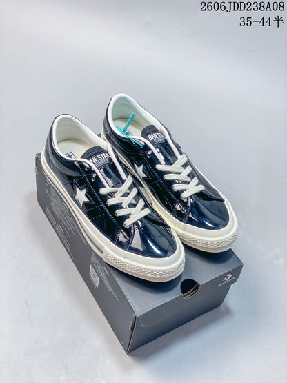 Converse One Star Low-Top Sneakers, Navy, 2606JDD238A08