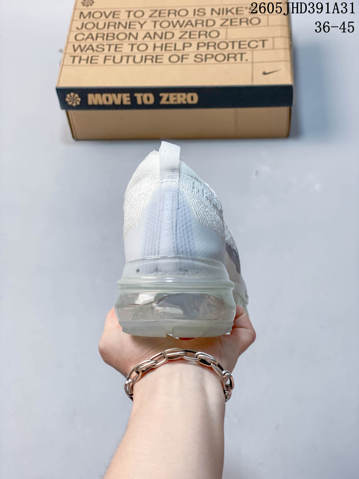 Nike Air VaporMax 2023 Flyknit White Running Shoes