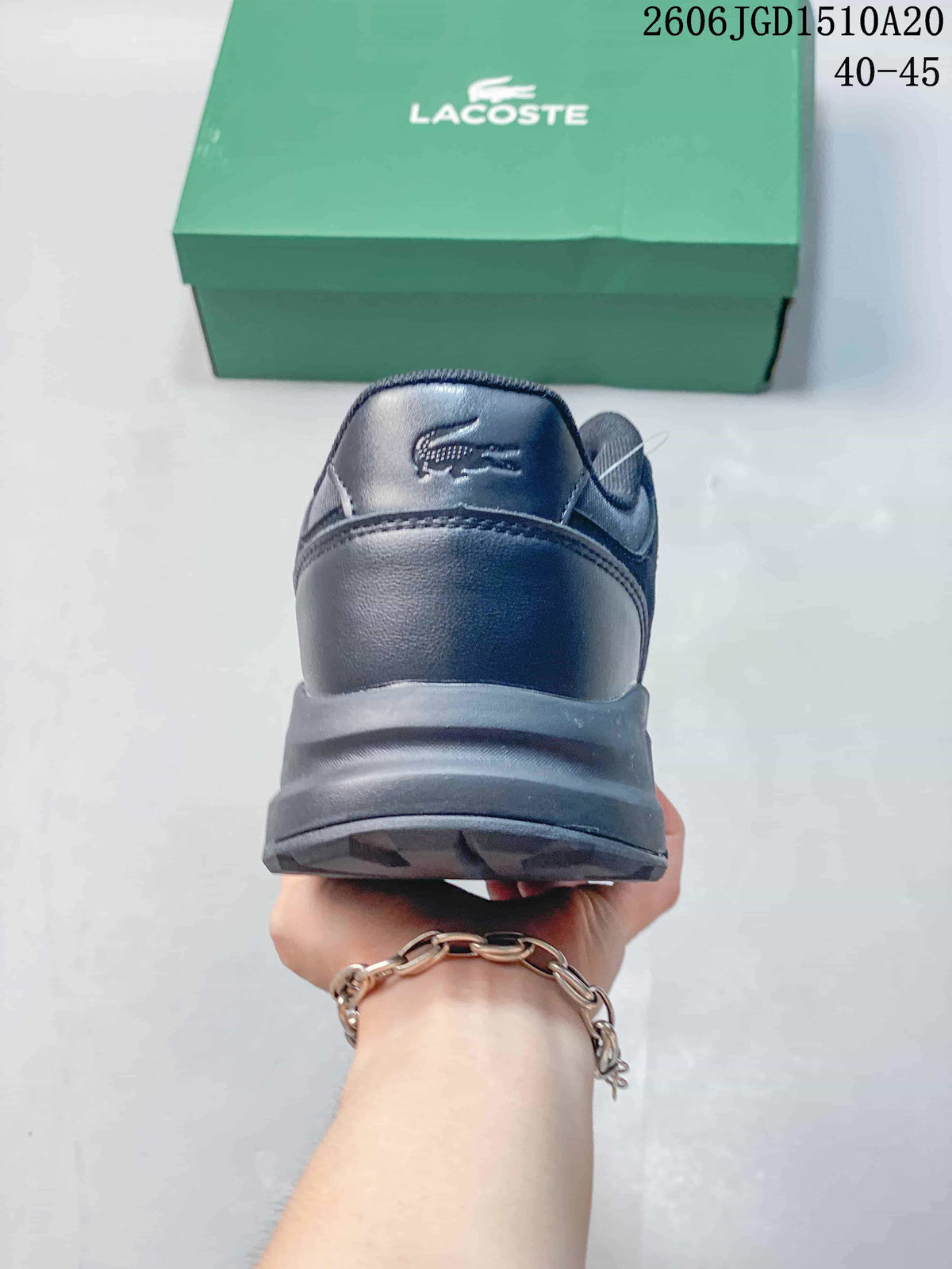Lacoste 611140A Low-Top Casual Sneakers, Dark Navy