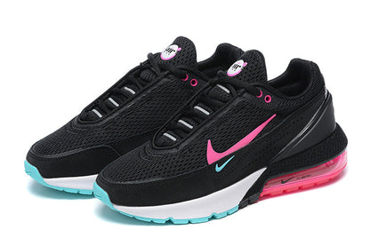 Nike Air Max 270 Black Pink and Aqua Sneakers