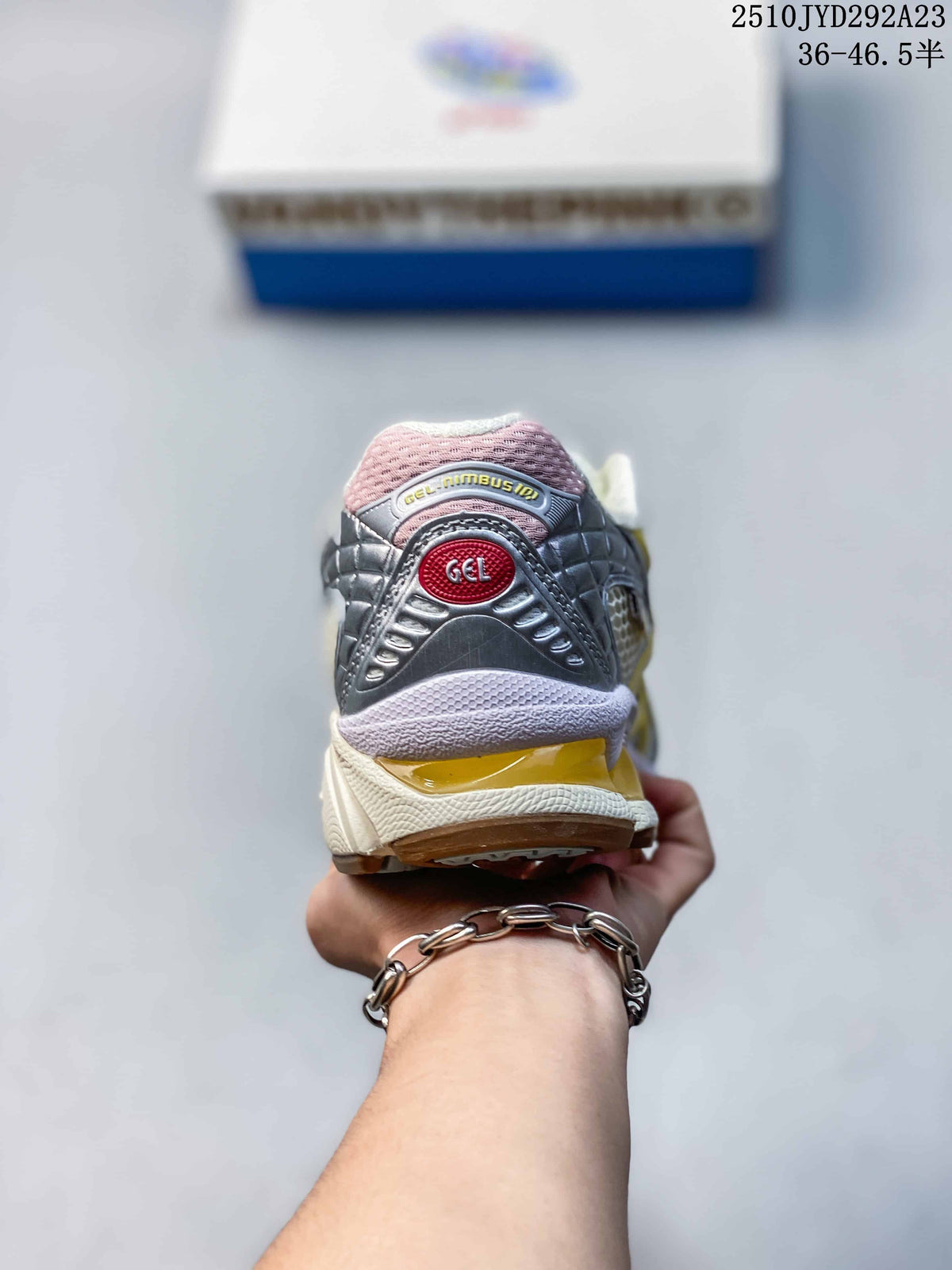 ASICS GEL-Nimbus 10.1 Silver Yellow Sneakers 10JYD292A23