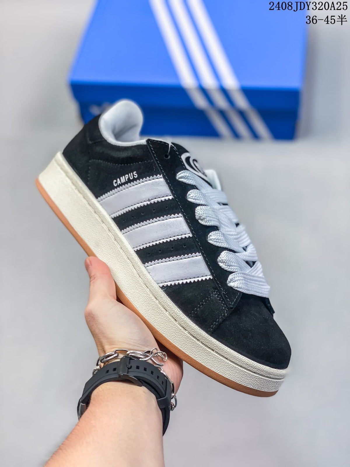 adidas Campus 00s Black and White Sneakers
