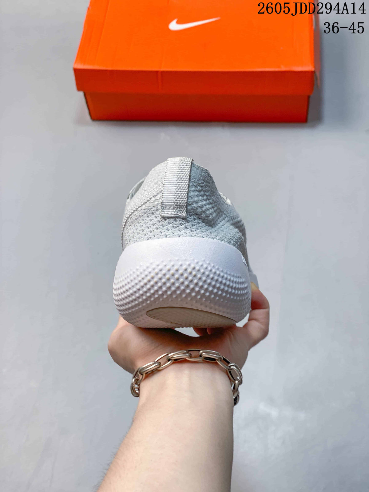 Nike Free 2025 Low-Top Running Shoes, Light Gray and Blue