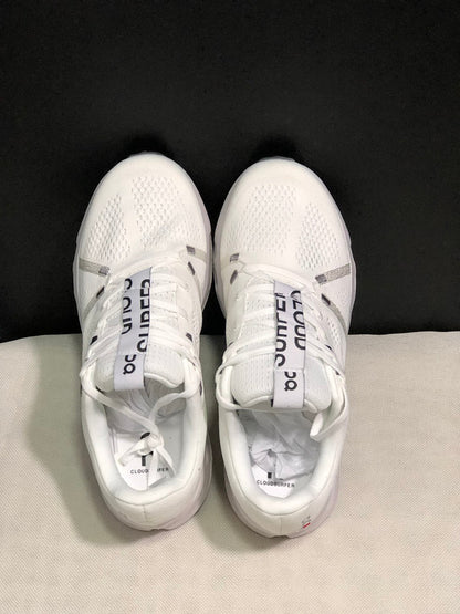 On Cloudsurfer White Running Shoes