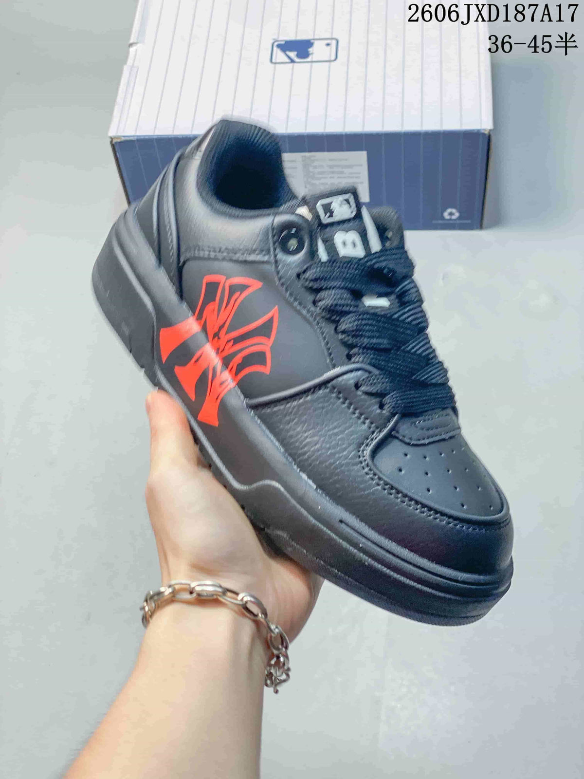 MLB Chunky Liner Denim Low-Top Sneakers, Dark Navy