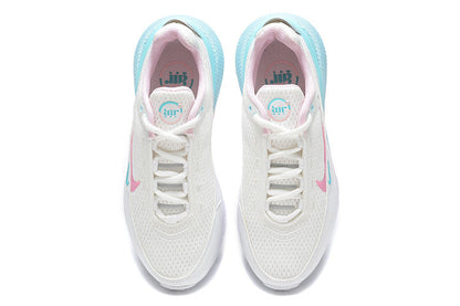 Nike Air Max 270 White and Aqua Pink Sneakers