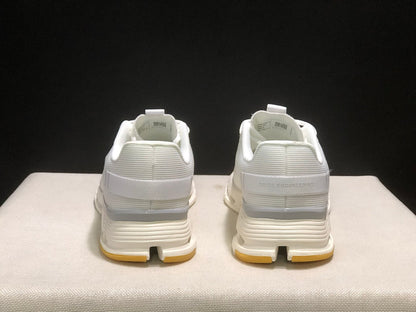 On Cloudnova Form 2 Sneakers White and Gray