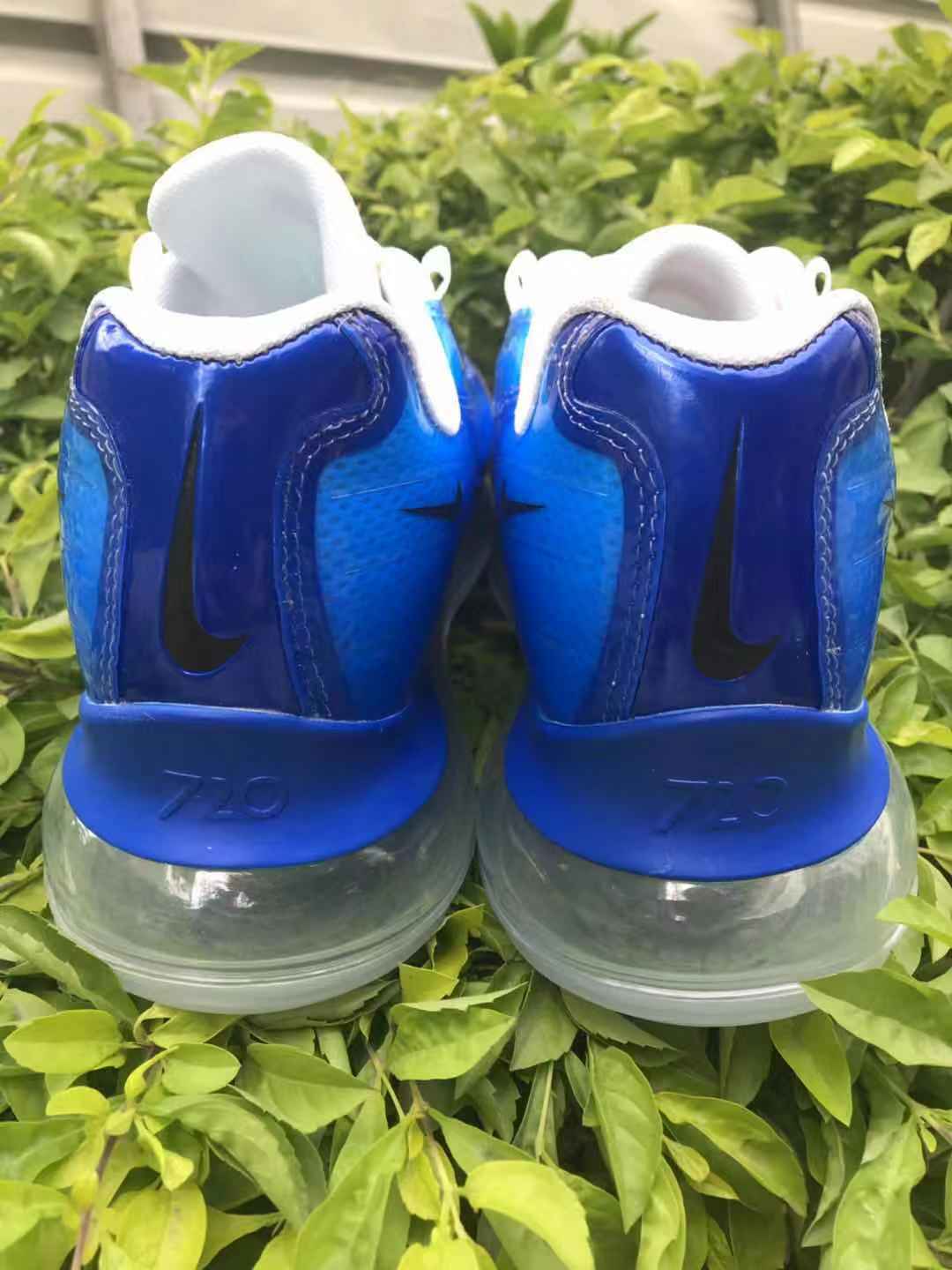 Nike Air Max 720 Blue and White Sneakers