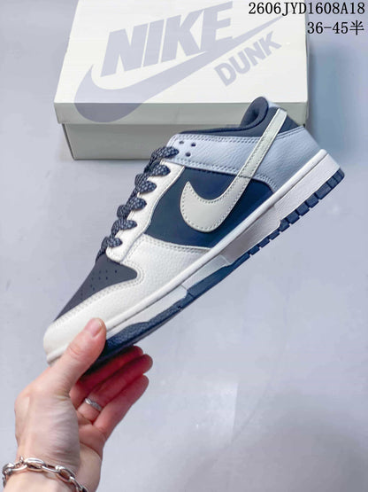 Nike SB Dunk Low Supreme Kith Navy and Grey Sneakers