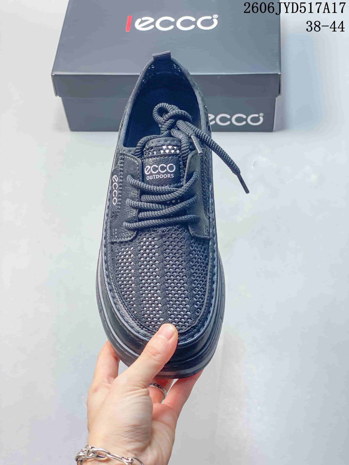 ECCO Outdoor Lace-Up Sneakers, Dark Gray, 06JYD517A17