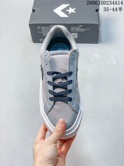 Converse Sport Casual Low-Top Sneakers in Gray and Navy