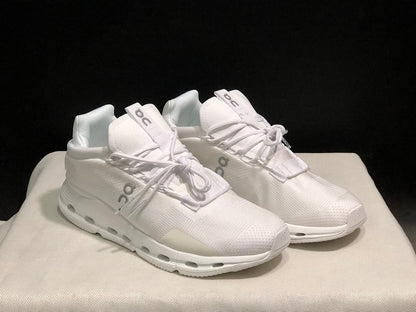 On Cloudnova 1 White Sneakers