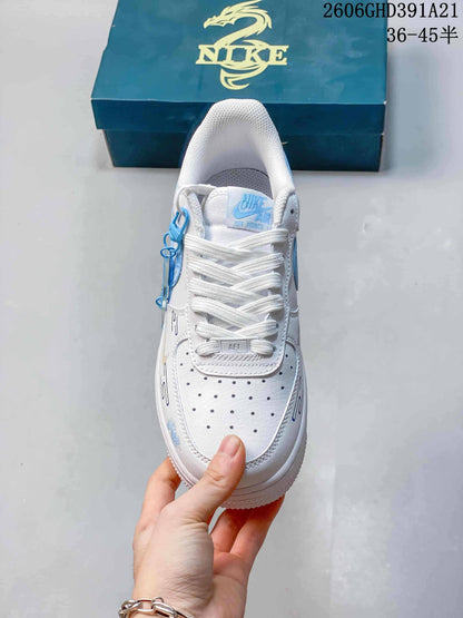Nike Air Force 1 Low New Year White Blue Sneakers