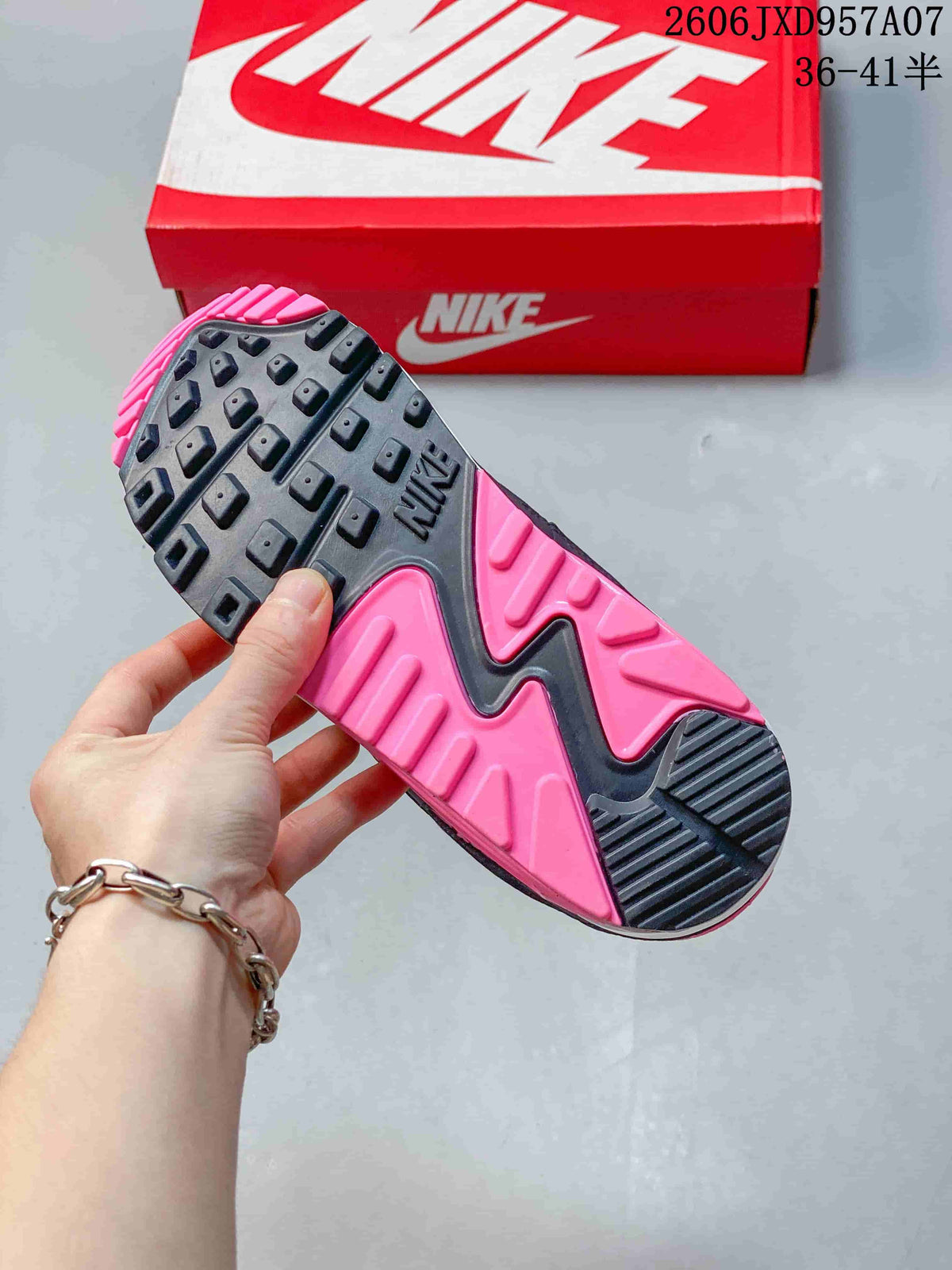 Nike Air Max 90 Sneakers White Pink Gray