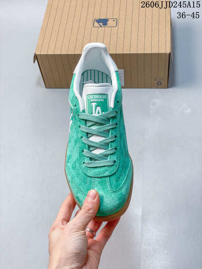 MLB Los Angeles Dodgers Low-Top Sneakers in Teal