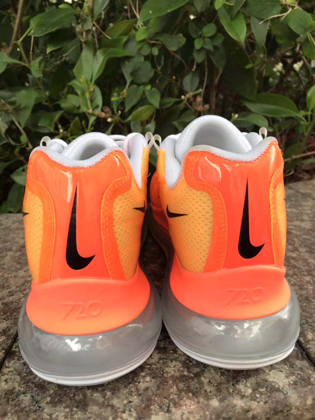 Nike Air Max 720 Sneakers in Orange and Yellow