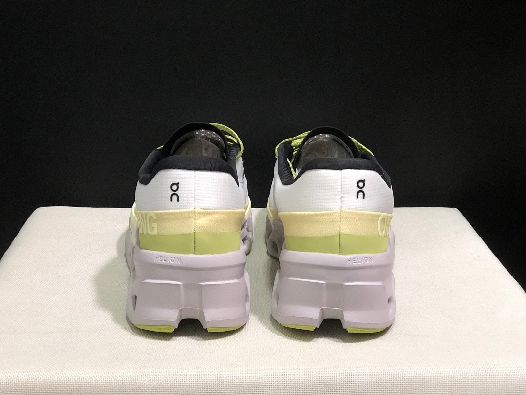 On Cloudmonster 2 Running Shoes in Lemon Yellow