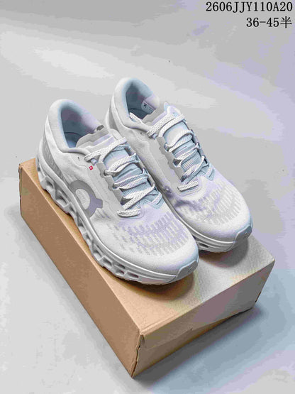 On Cloudmonster 3 White Low-Top Running Shoes