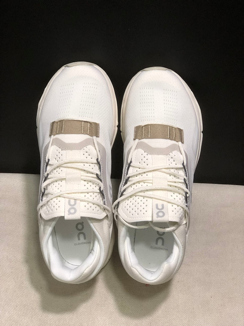 On Cloudnova 2 Sneakers White and Grey