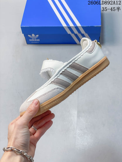 Adidas Samba Jane Mary Jane Sneakers White Beige