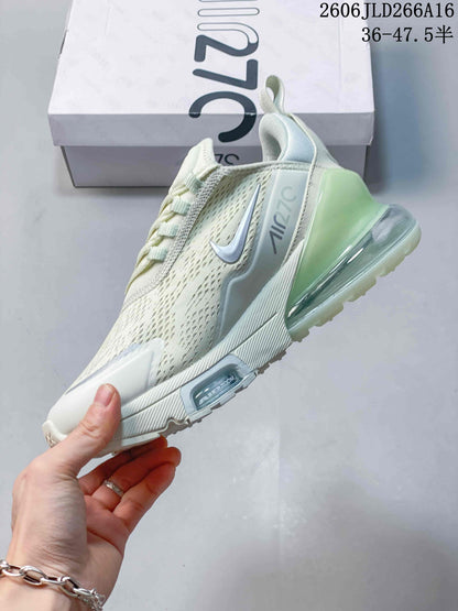 Nike Air Max 270 Premium Sneakers in Pale Green