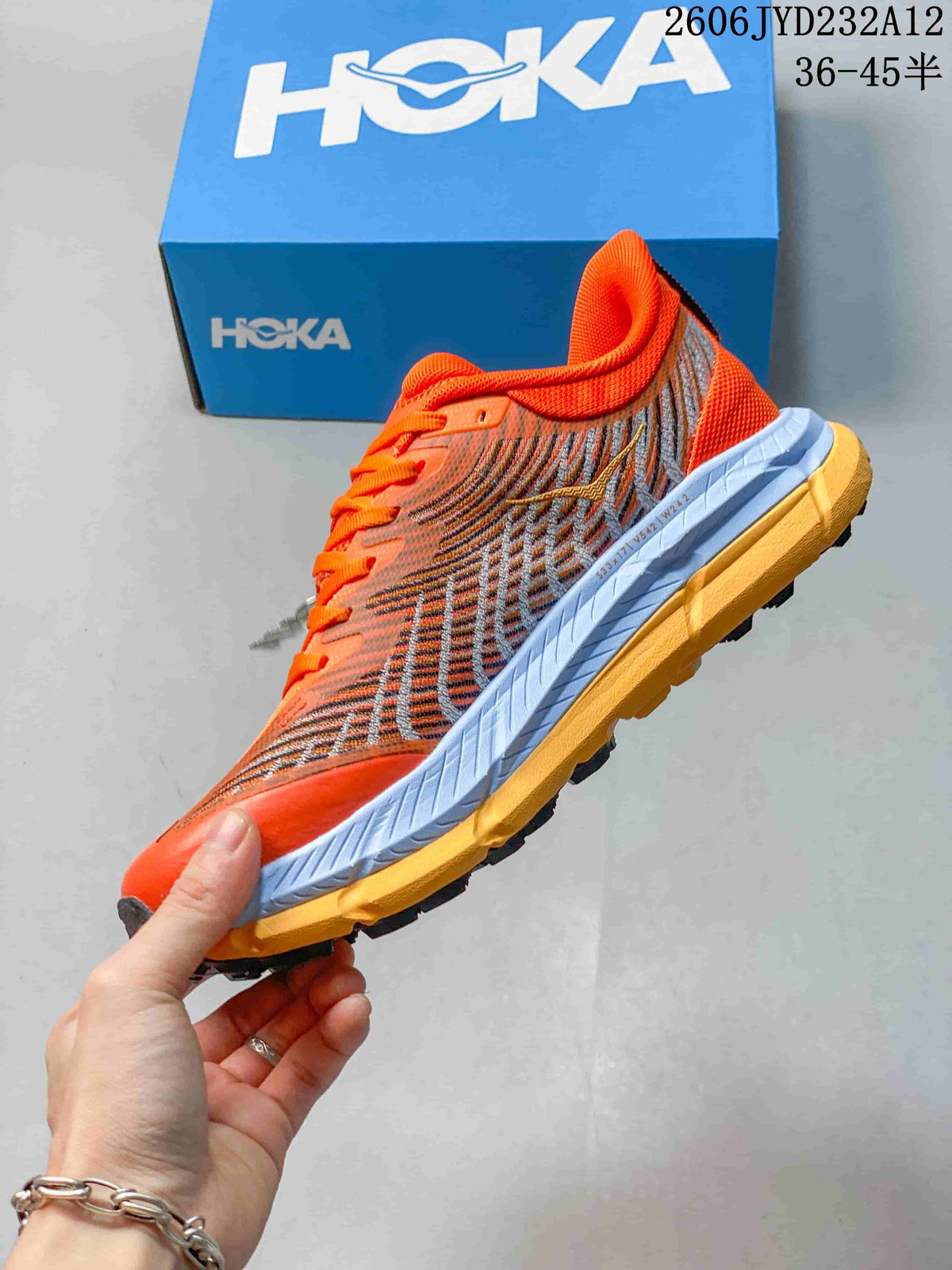 HOKA Mafate Speed 4 Trail Running Shoes – Orange