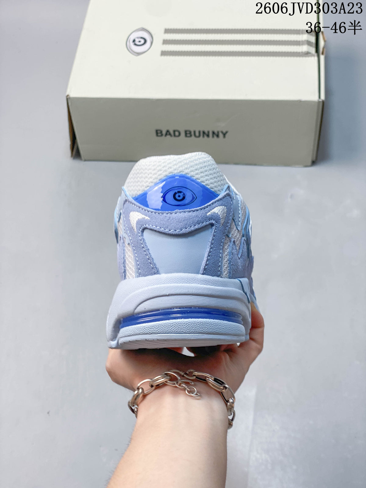 adidas Response CL Bad Bunny Sneakers in Blue and White