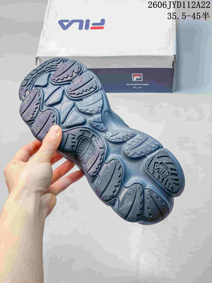 FILA 612520ASUOI Retro Chunky Sneakers, Blue Gray