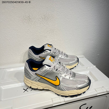 Nike Air Zoom Vomero 5 Running Shoes White Grey Yellow