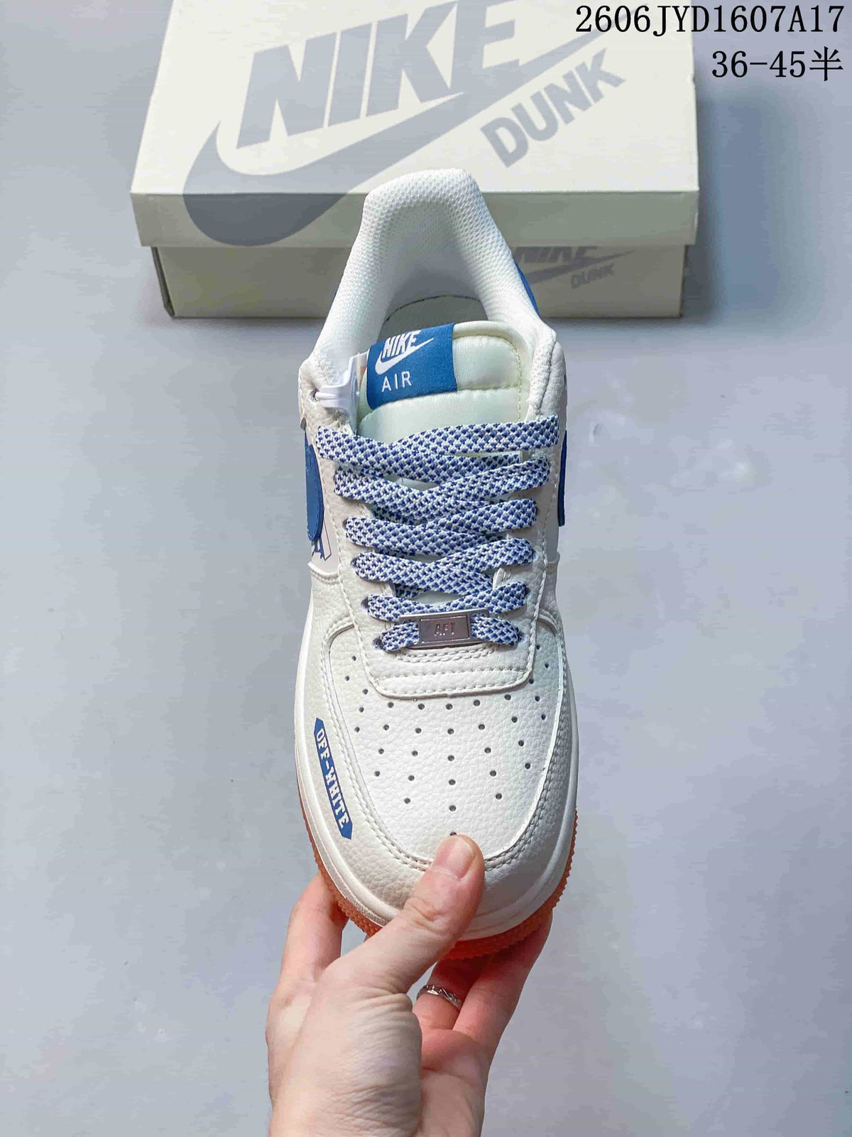 Nike Air Force 1 '07 Low White Blue Gum Sneakers
