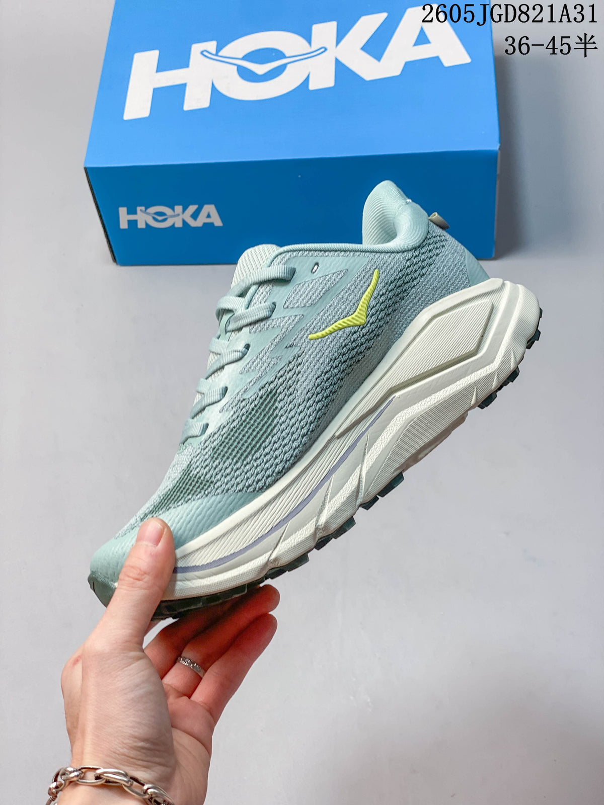 HOKA Challenger 8 Trail Running Shoes – Light Blue