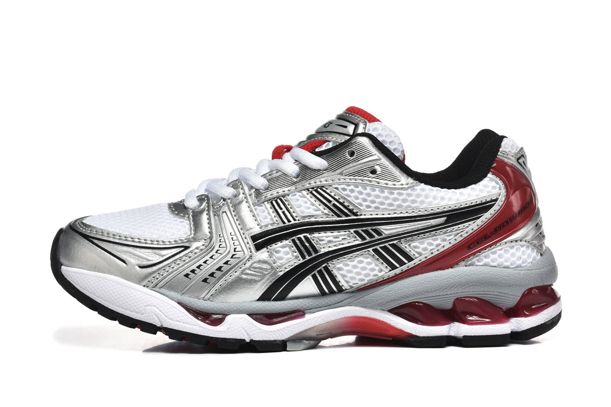 ASICS Gel-Kayano 14 Sneakers Silver White Red