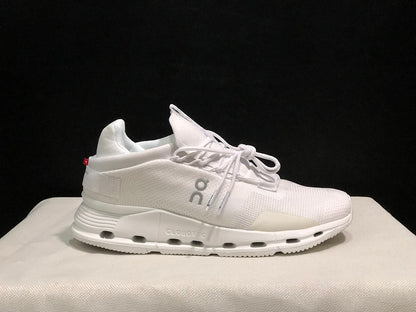 On Cloudnova 1 White Sneakers