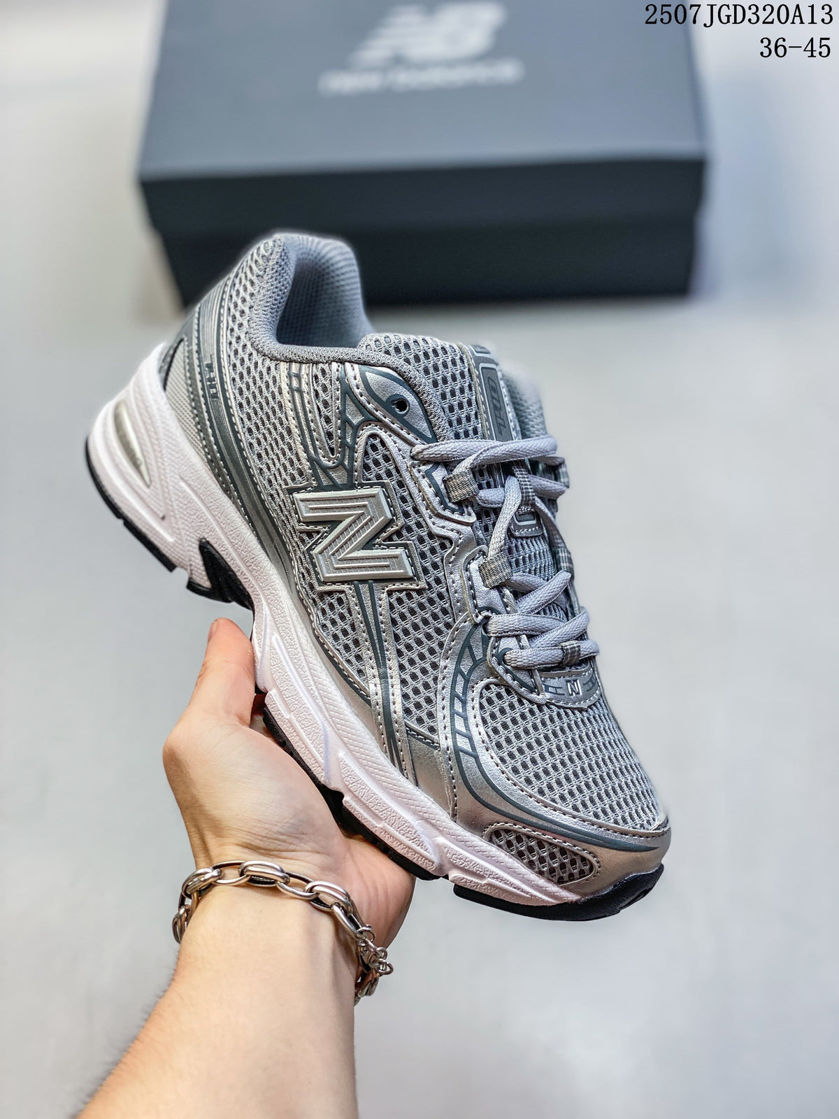 New Balance 740 U740NW2 Silver Running Sneakers