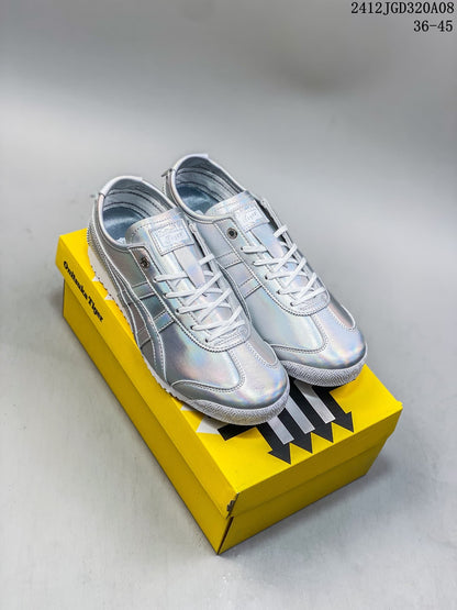 Onitsuka Tiger Mexico 66 SD Low-Top Sneakers, Iridescent Silver