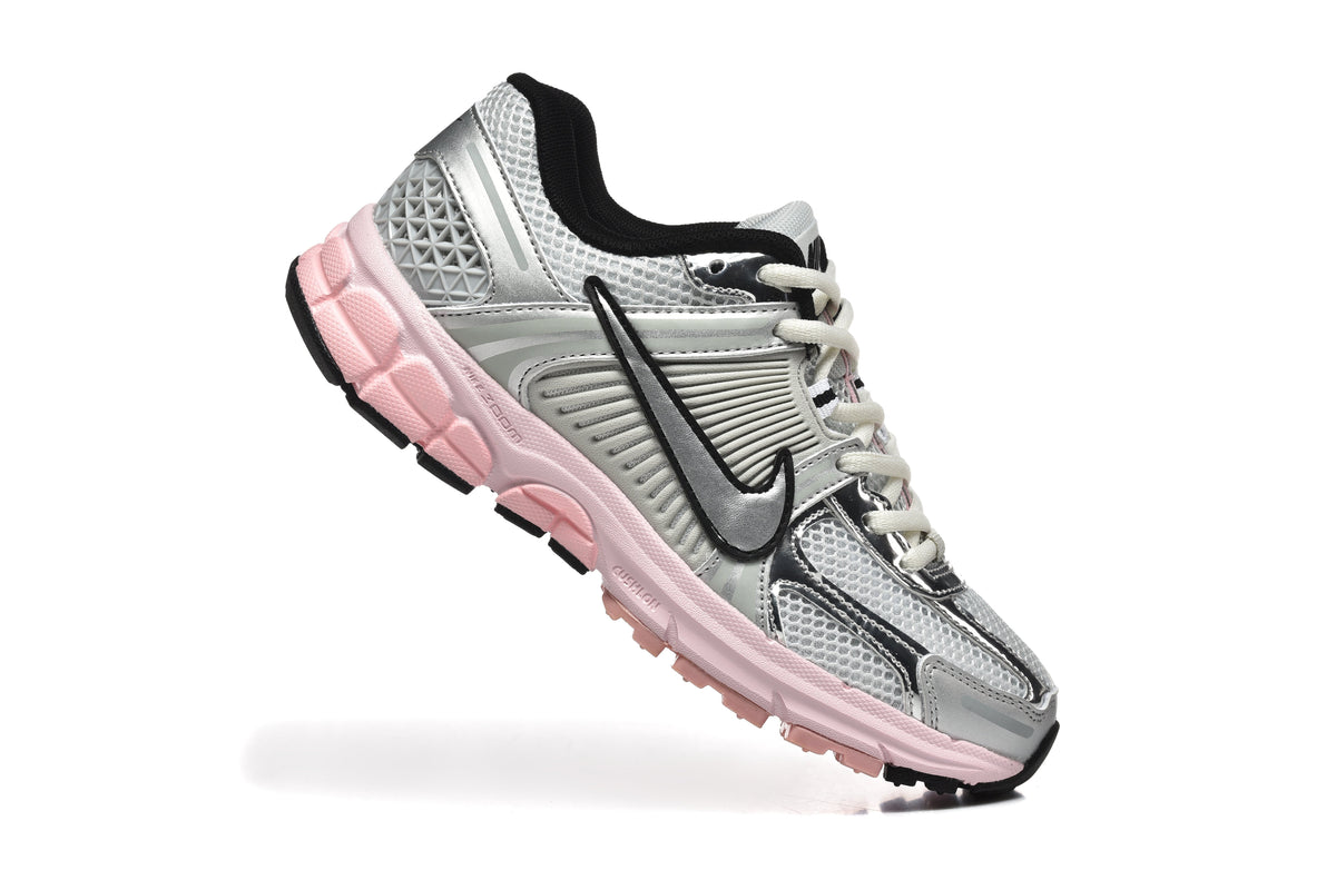 Nike Zoom Vomero 5 Silver Pink Mesh Sneakers