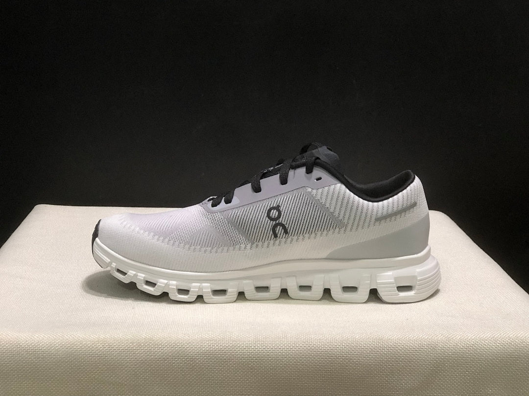 On Cloud 6 Push Sneakers White Grey Black