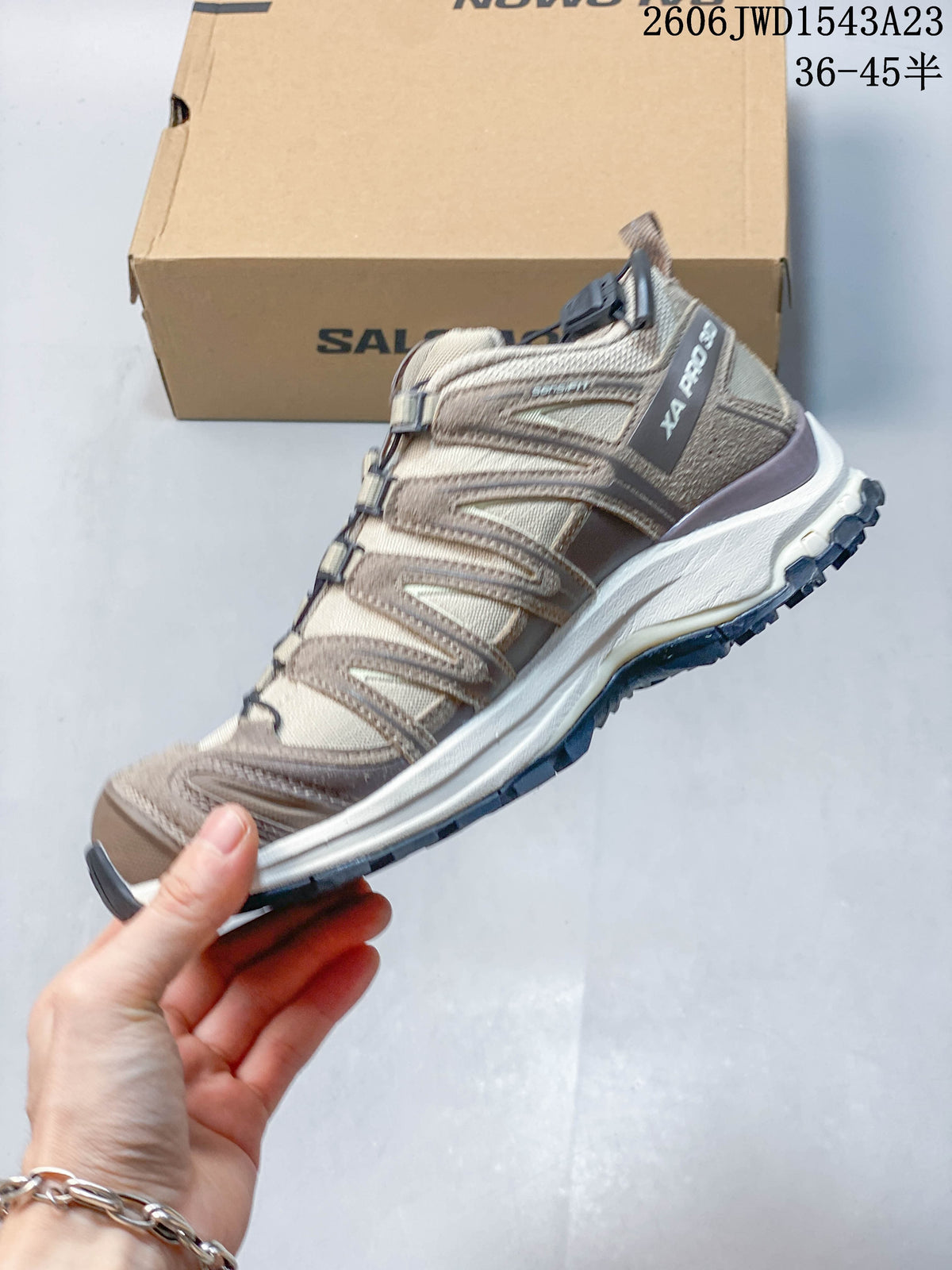Salomon XA Pro 3D Trail Running Shoes, Beige