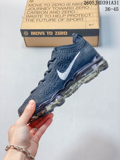Nike Air VaporMax 2023 Flyknit Running Shoes, Dark Blue