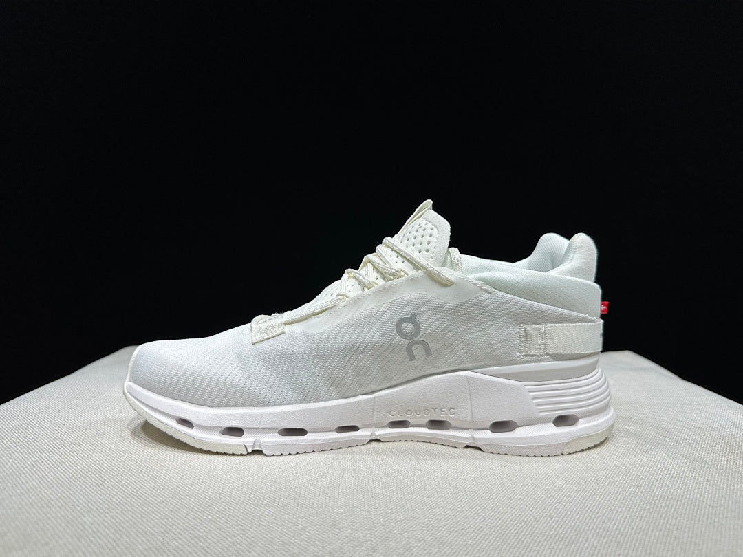 On Cloudnova 2 White Sneakers