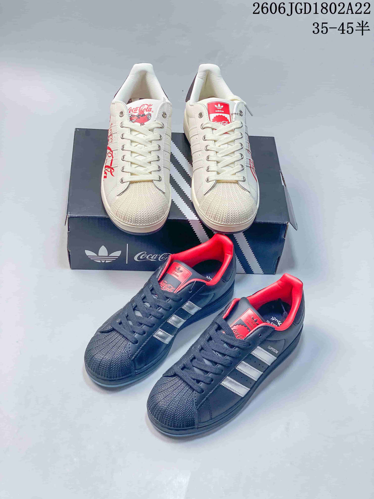 Adidas Originals Superstar Coca-Cola Low-Top Sneakers KJ1228