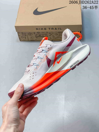 Nike Pegasus Trail 5 Trail Running Shoes, Pink Orange White