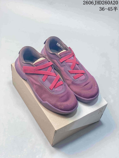 On Cloudnova Moon Women's Low-Top Running Shoes Purple Red