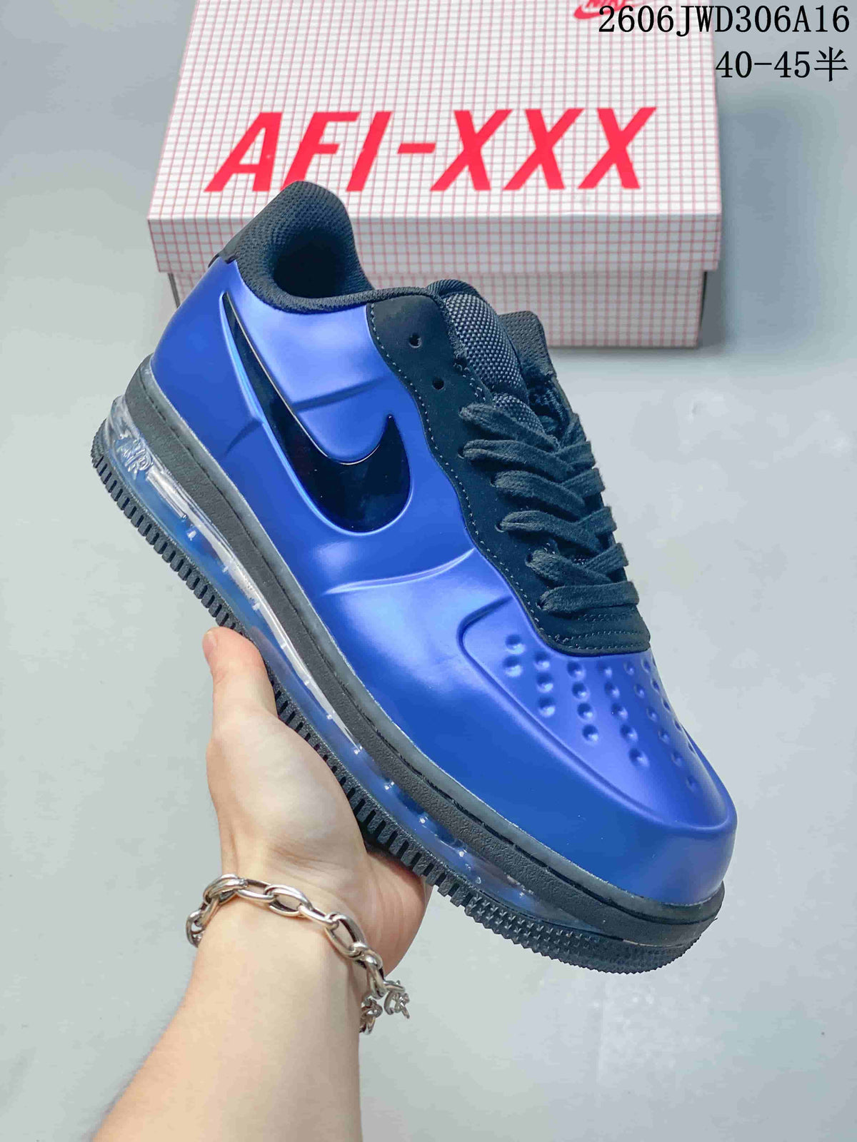 Nike Air Force 1 Posite Fl Max Qx Low Sneakers, Blue